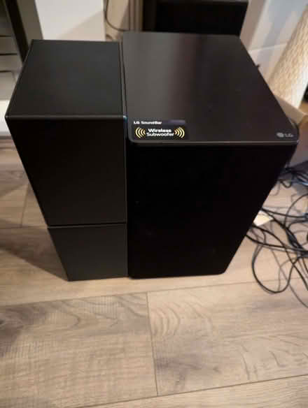 Photo of free LG subwoofer and rear speakers (Cheadle Heath SK8) #1