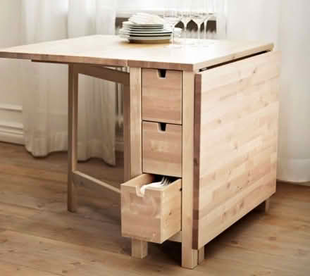 Photo of Used Ikea Norden Gate Leg Table (N8 7 Off Middle Lane) #1