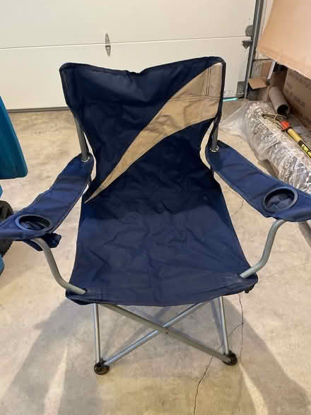Photo of free Adult Camping chair (Lawrence Expy and Hwy 280) #1