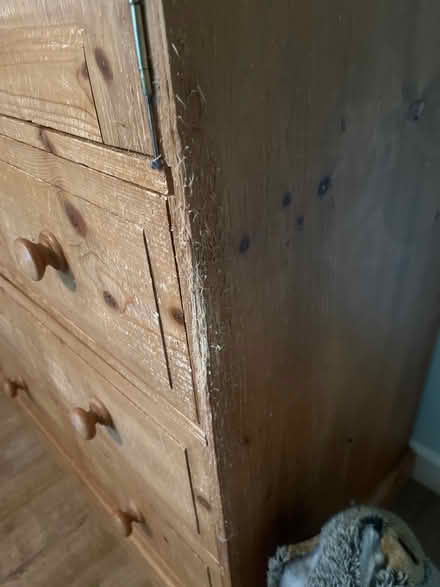 Photo of free Pine wardrobe (Bubnell DE45) #4