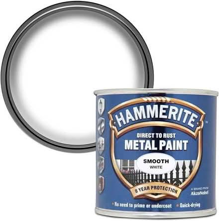 Photo of White gloss heat resistant enamel paint (Carterton OX18) #1