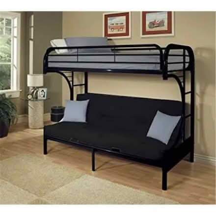 Photo of free Acme Twin/Full/Futon Bunk Bed Frame (90th St. In Willowbrook) #1