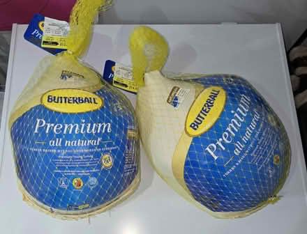 Photo of free 2 Frozen Butterball Turkeys (Stockbridge-Mt Zion Rd) #1