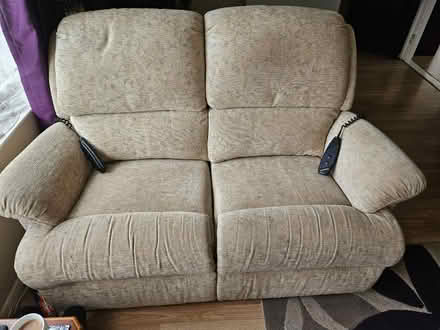 Photo of free 2 seater electric recliner (Snape IP17) #1
