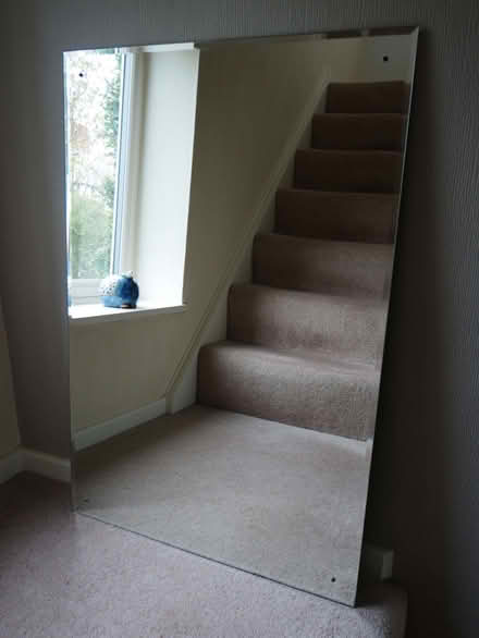 Photo of free Large bathroom mirror, bevelled (Harrogate HG2) #1