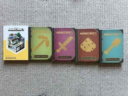 Photo of free Set of Minecraft books (Cambridge GL2) #1