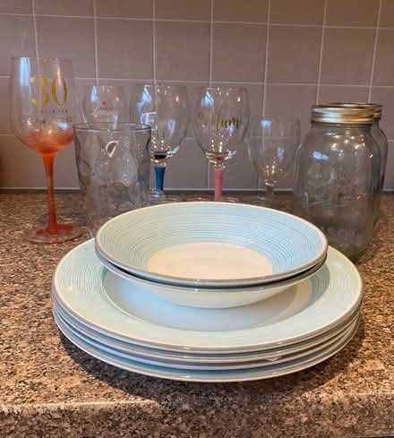Photo of free Plates & Glasses (S12 Charnock Sheffield) #1