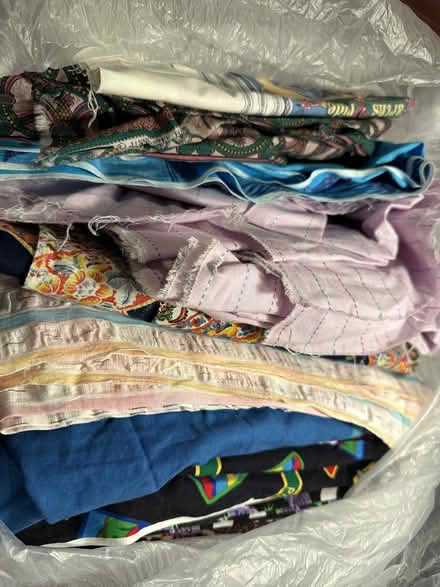 Photo of free Bag of fabric pieces (Kensington) #1