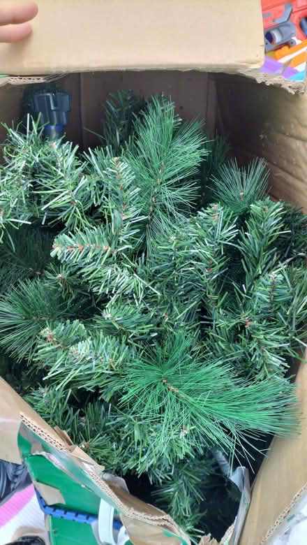 Photo of free 6ft fake Xmas tree (Eastbourne BN21) #1