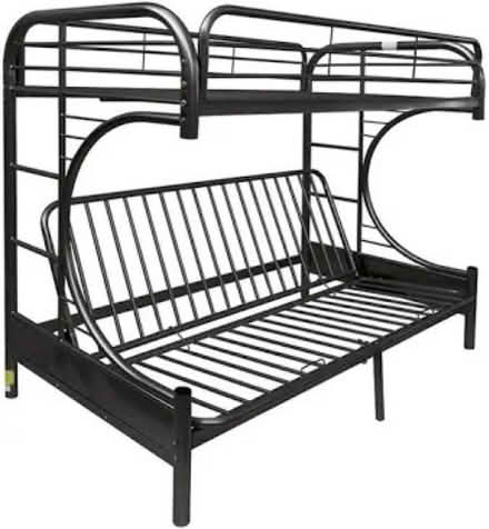 Photo of free Acme Twin/Full/Futon Bunk Bed Frame (90th St. In Willowbrook) #2