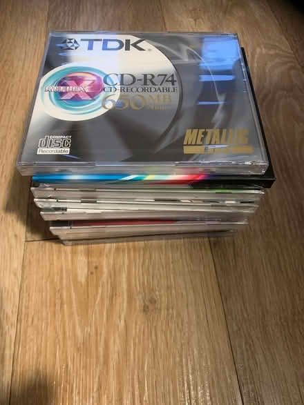 Photo of free 10 x CD-Rs (write once CDs) (Dorking RH4) #1