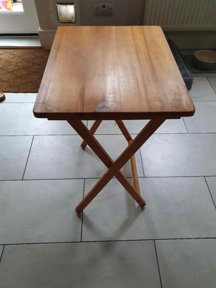 Photo of free Small folding table (Barnes) #1
