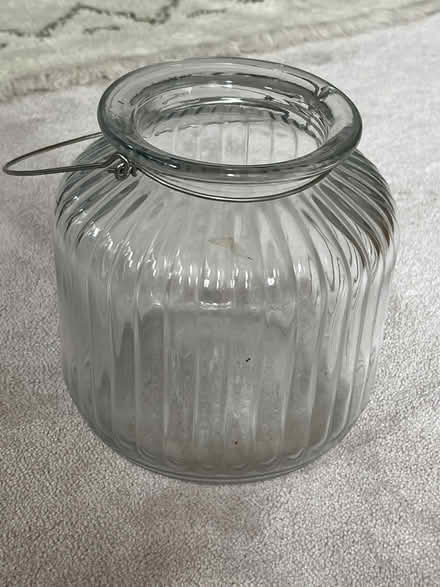 Photo of free Vase- glass with silver handle (Petts Wood BR5) #1