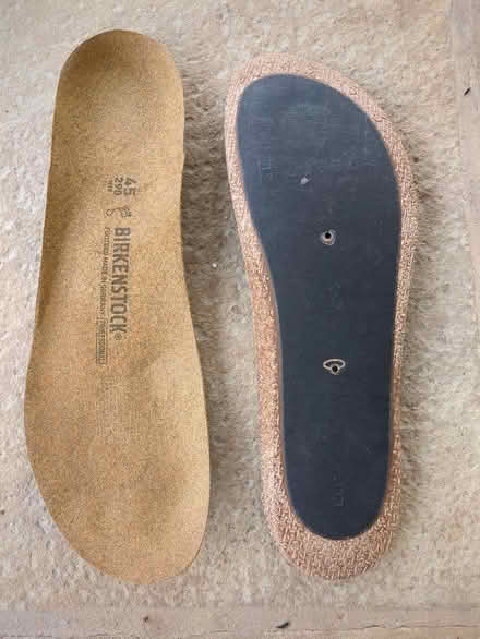 Photo of free Birkenstock insoles size 45 (PH10 Kirkton of Lethendy) #1