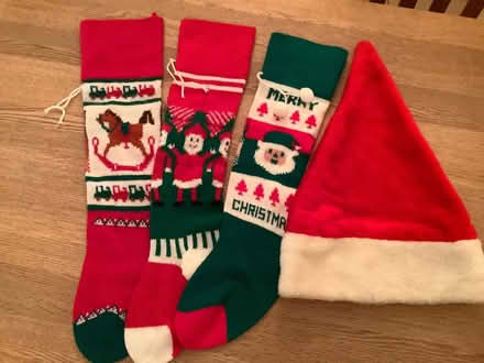 Photo of free Christmas stockings and hat (Thorney Leys OX28) #1
