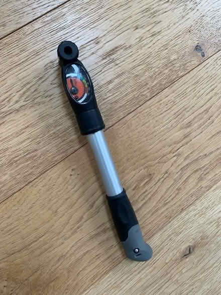 Photo of free cycle pump with pressure gauge (BH13 Branksome Park) #1