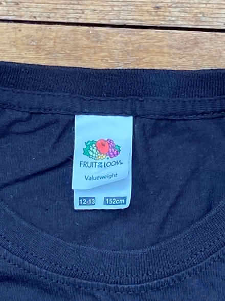 Photo of free Black t-shirt "Undertale" age 12-13 vgc (Wellington TF1) #2