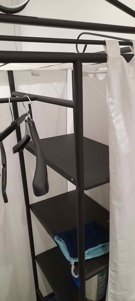 Photo of free Fabric/metal framed wardrobe (Peacehaven BN10) #2