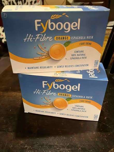 Photo of free 2 boxes of Fybogel (Parkstone, Poole. BH14.) #1