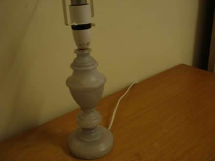 Photo of free Grey alabaster table lamp (Pensax WR6) #2