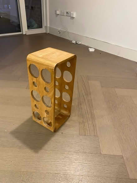 Photo of free Wooden wine rack (Gipsy hill) #1