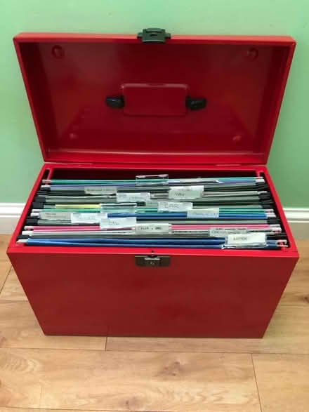 Photo of free Metal document box (Whitegrove RG42) #2