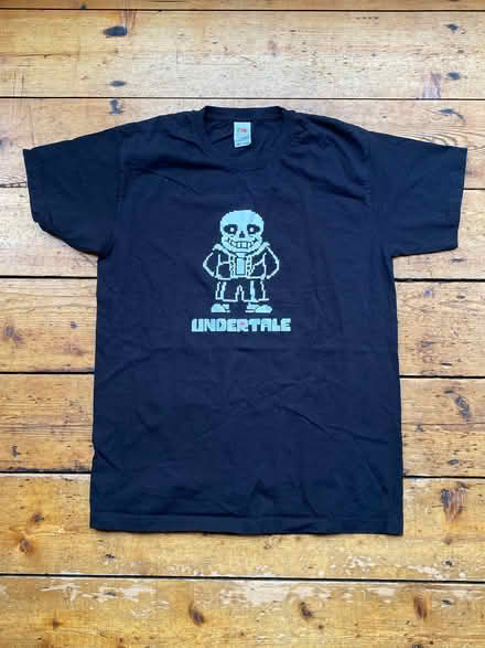 Photo of free Black t-shirt "Undertale" age 12-13 vgc (Wellington TF1) #1