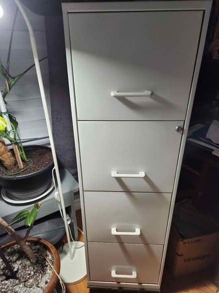Photo of free 4 drawer file cabinet (Dixie and dundas) #1