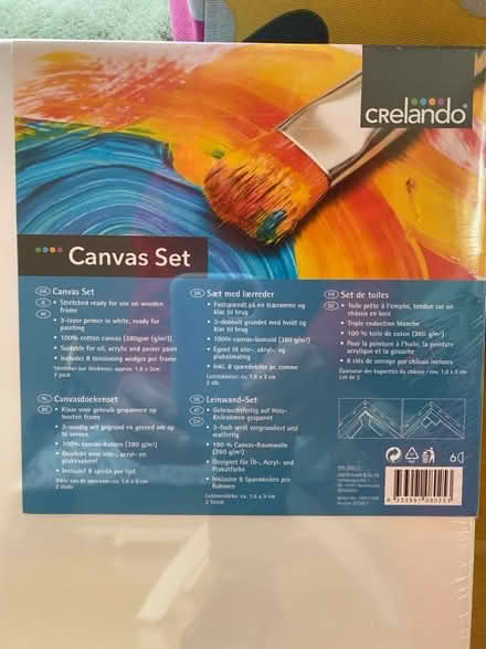 Photo of free Canvass Set for painting (Runcton PO20) #1