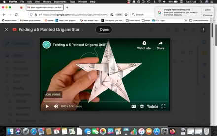 Photo of Sheet Music origami star (Weston Estate LS21) #1