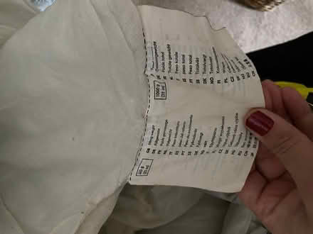 Photo of free 3 pillows and a duvet (L19) #3