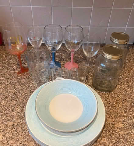 Photo of free Plates & Glasses (S12 Charnock Sheffield) #2