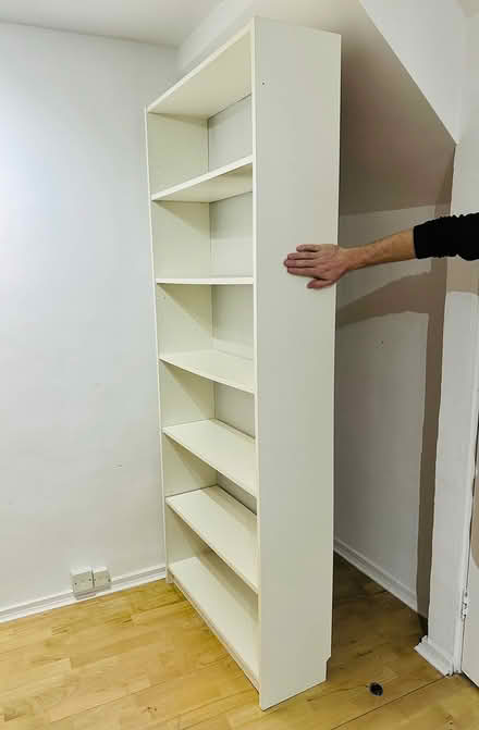 Photo of free White shelving unit (E1W) #1