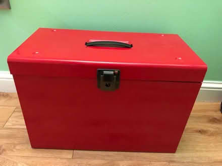 Photo of free Metal document box (Whitegrove RG42) #1