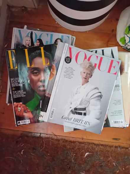 Photo of free A bundle of 10 magazines.vogue etc (BH9) #1