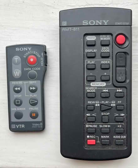Photo of free 2 Sony remote controls - Video 8, RMT-811 (Maida Vale W9) #1