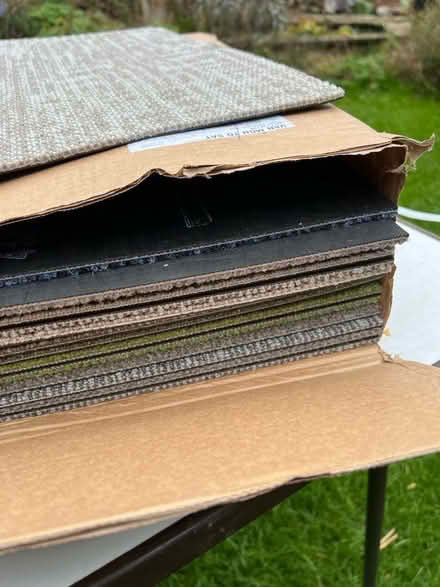 Photo of free Carpet tiles, 50cm x 50cm, assorted colours, box of 17 tiles (Cutteslowe OX2) #2