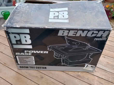 Photo of free Bench tile cutter (Kempshot RG22) #1
