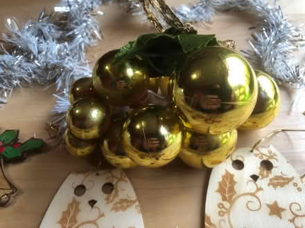 Photo of free Box of Lovely Christmas Tree decorations (North Tonbridge TN9) #1