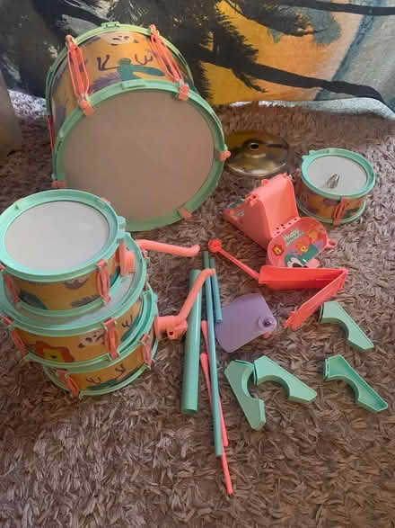 Photo of free Children's drum kit incomplete (Stevenage SG1) #1