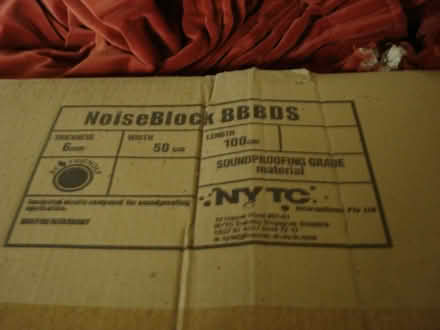 Photo of free Sound-proofing/anti-vibration materials (Pensax WR6) #3