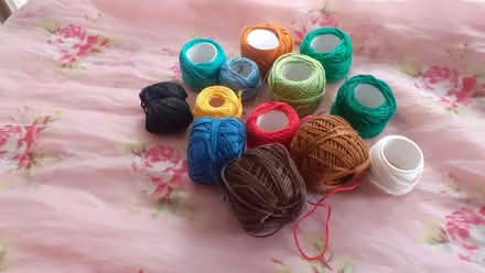 Photo of free Embdroidery cotton & needles (Tooting SW17) #1