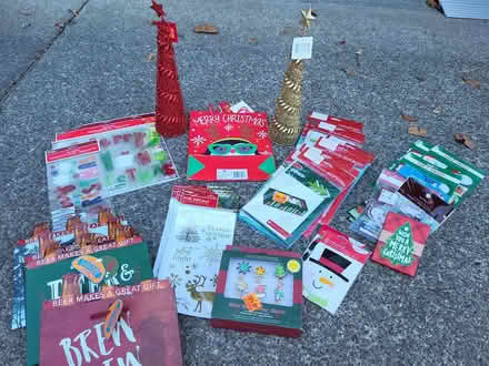 Photo of free Xmas cards, small boxes, bags etc (downtown Novato area) #1