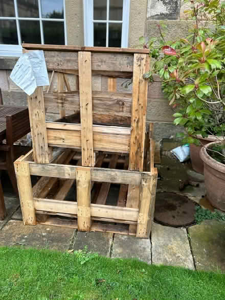 Photo of free X2 wooden crates (Standen park house) #1