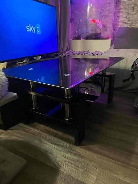 Photo of free Glass black coffee table (Berechurch CO2) #1