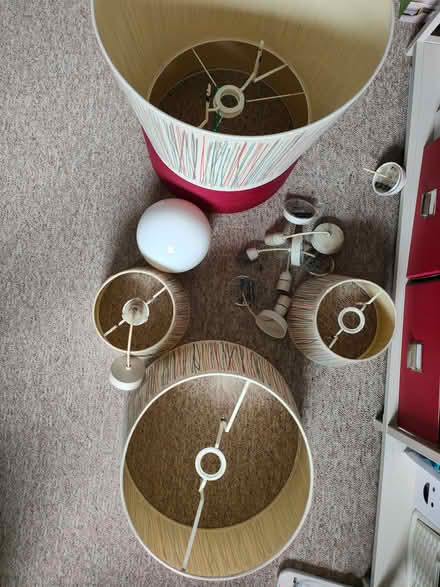 Photo of free Lampshades and light fittings (Merton SW19) #1