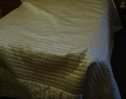 Photo of free Large cream satin bedspread (Pensax WR6) #4