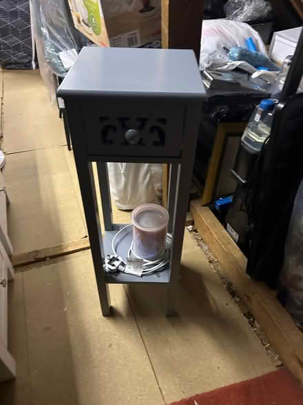 Photo of free Grey lamp table (West horndon) #1
