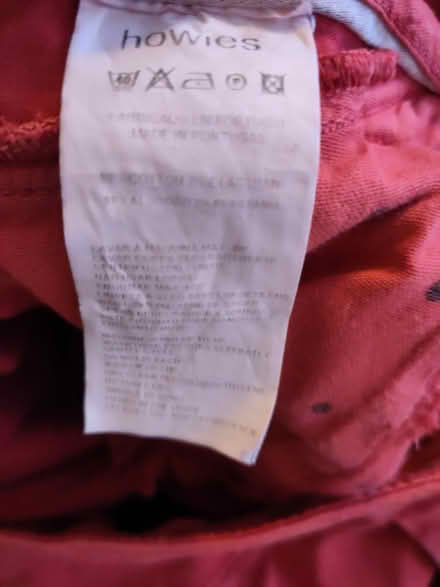 Photo of free Red Howie's Chinos - 28Reg (L1 Liverpool City Centre) #3