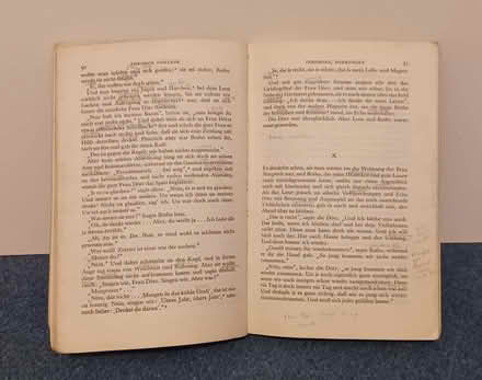 Photo of free Old School Books - German Language novels, with margin notes (Primrose LA1) #4